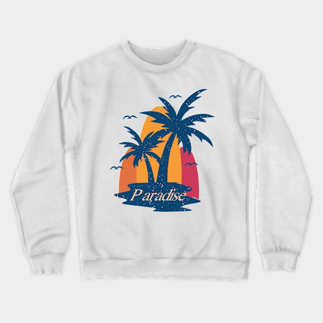 paradise Crewneck Sweatshirt by hatem